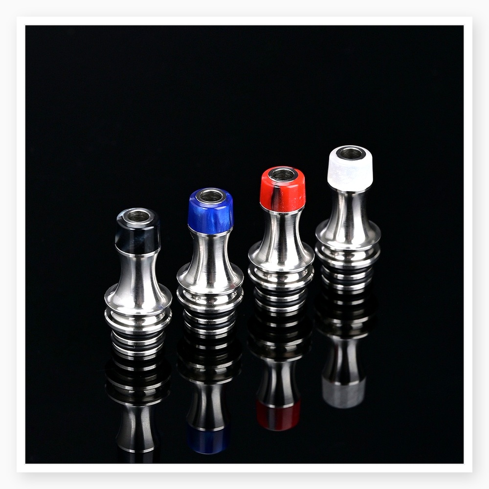 Drip Tip Resin - Drip Tip Wolfcoolvape 510 ze stali