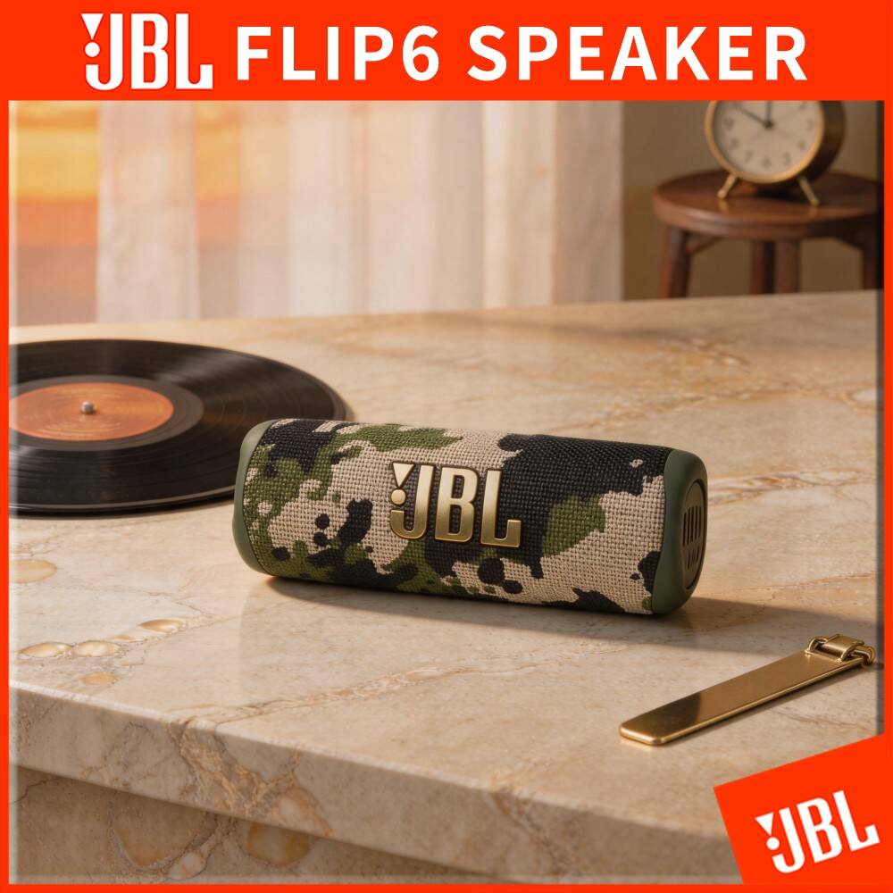 Jbl Speaker Flip 6 - JBL Flip 6 Przenośny, kompaktowy, bezprzewodowy