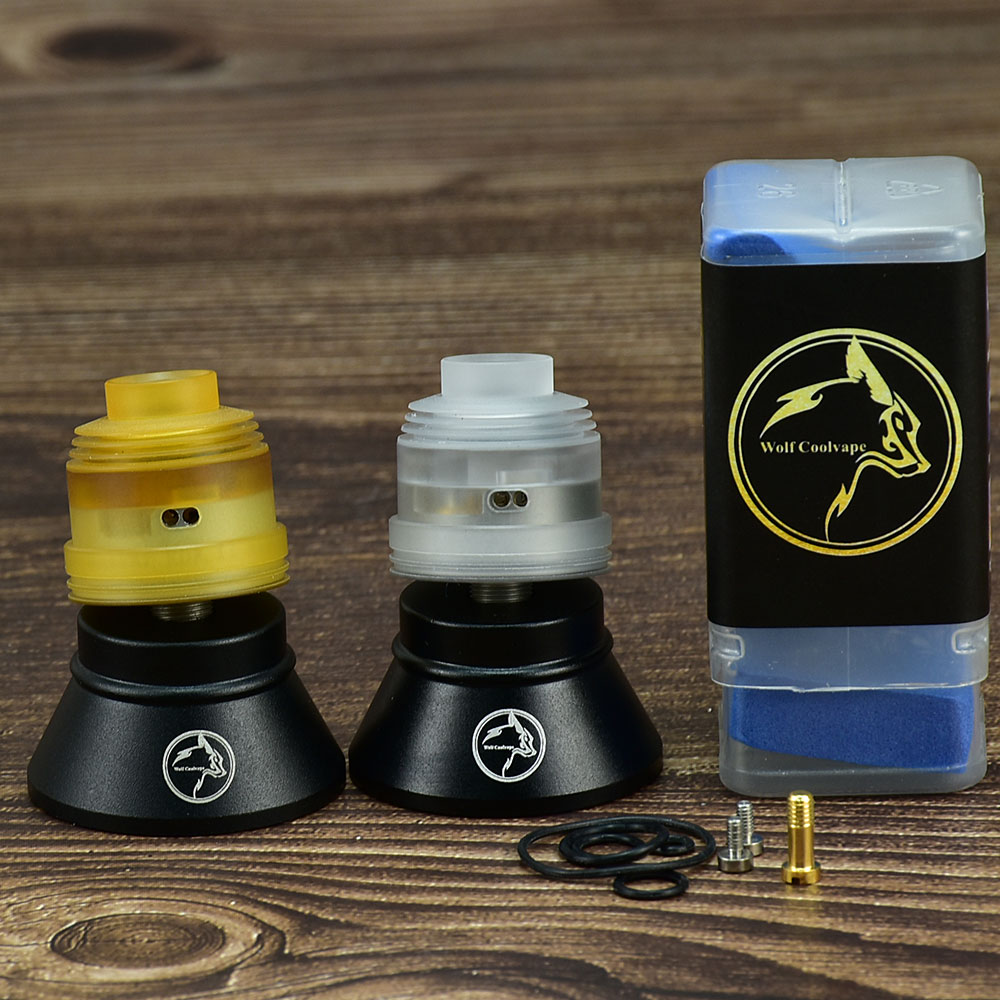 Rda Atomizer Deck - Atomizer Wolfcoolvape Hussar V2 RDA Single