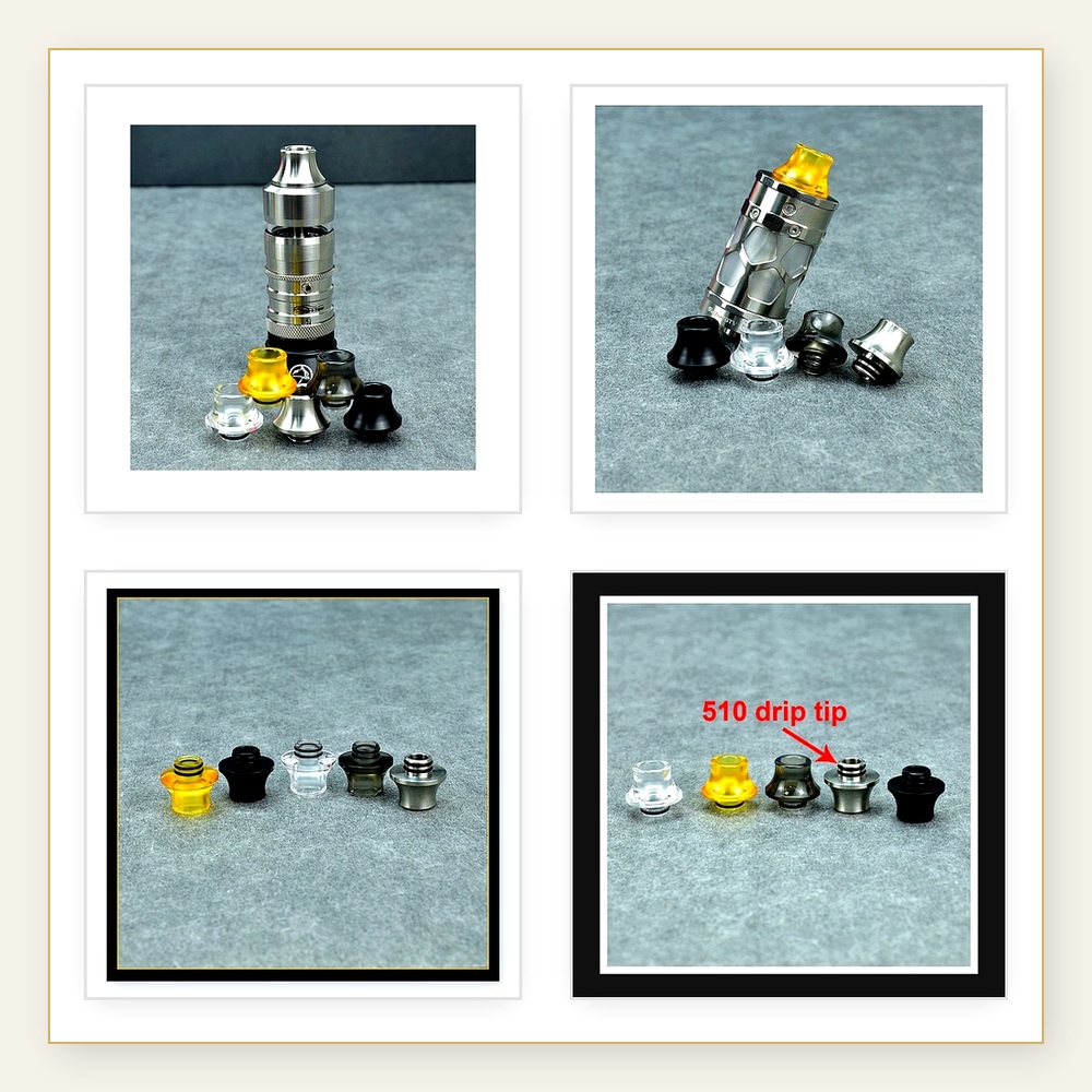 Końcówka z żywicy do Taifun GT – Drip Tip Resin recenzja i cena