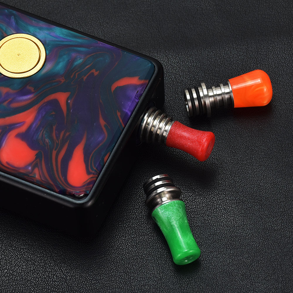 WOLFCOOLVAPE design rda tank a – Drip Tip Resin recenzja i cena