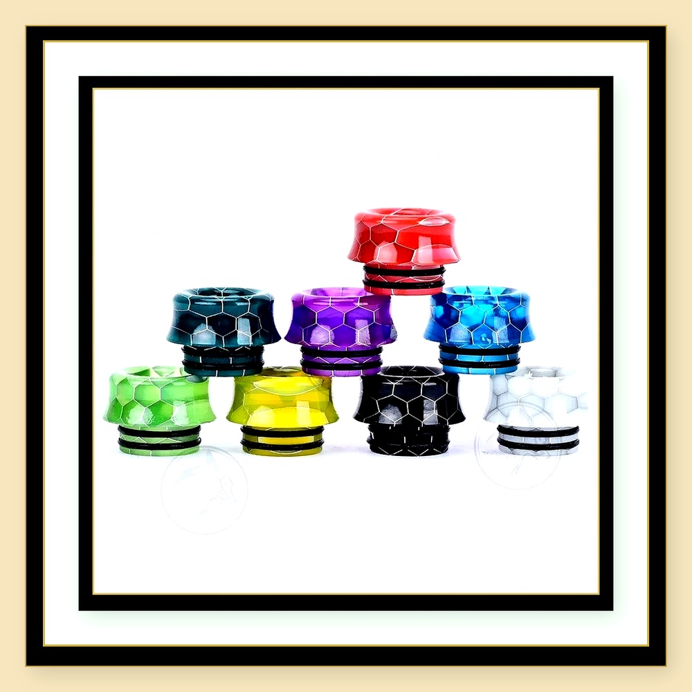 Zestaw ustników Wolfcool 810 – – Drip Tip Resin recenzja i cena