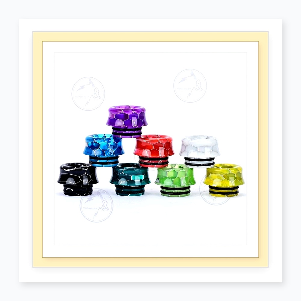 Zestaw ustników Wolfcool 810 – – Drip Tip Resin recenzja i cena