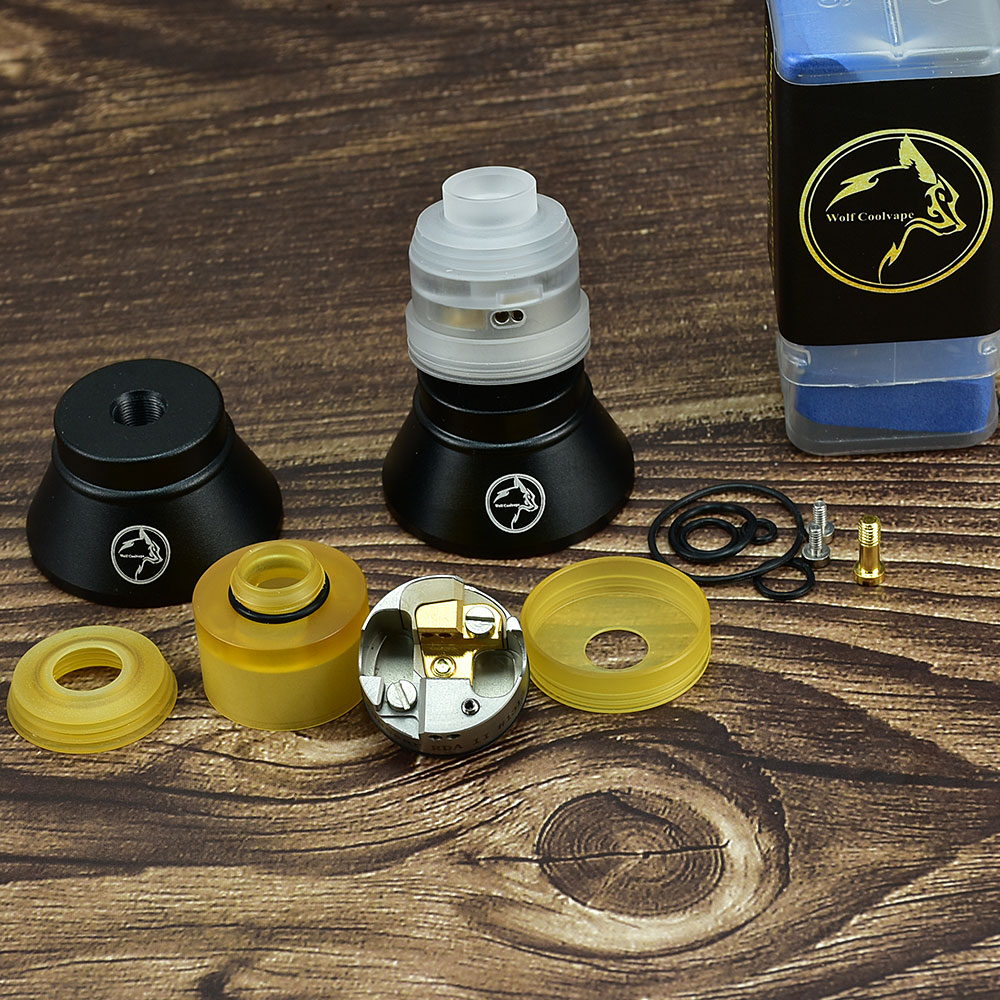 Atomizer Wolfcoolvape Hussar V – Rda Atomizer Deck recenzja i cena